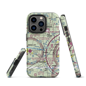 Bean Blossom Airport (6B3) VFR Sectional  Tough iPhone Case