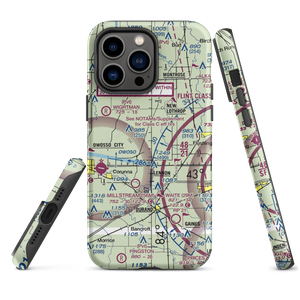 Bean Blossom Airport (6B3) VFR Sectional  Tough iPhone Case