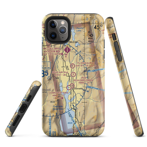 Bear Air Airport (ID96) VFR Sectional  Tough iPhone Case