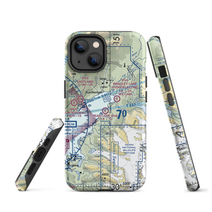 Bear Cove Farm Airport (46AK) VFR Sectional  Tough iPhone Case