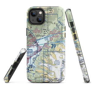 Bear Cove Farm Airport (46AK) VFR Sectional  Tough iPhone Case