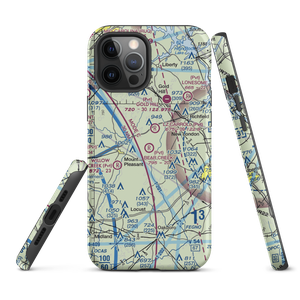 Bear Creek Airport (NC79) VFR Sectional  Tough iPhone Case