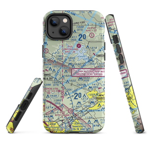 Bear Creek Ranch Airport (5TS8) VFR Sectional  Tough iPhone Case