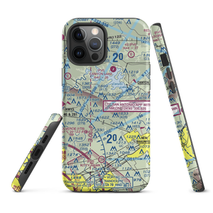 Bear Creek Ranch Airport (5TS8) VFR Sectional  Tough iPhone Case