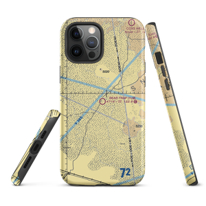 Bear Trap Airport (1U0) VFR Sectional  Tough iPhone Case