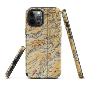 Bear Valley STOLport (73CA) VFR Sectional  Tough iPhone Case