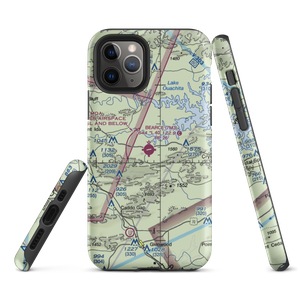 Bearce Airport (7M3) VFR Sectional  Tough iPhone Case
