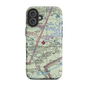 Bearce Airport (7M3) VFR Sectional  Tough iPhone Case