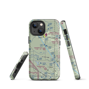 Bearden Private Airport (3OK5) VFR Sectional  Tough iPhone Case