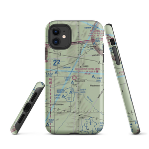 Beaumont Hotel Airport (07S) VFR Sectional  Tough iPhone Case