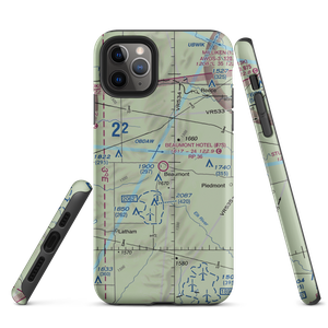 Beaumont Hotel Airport (07S) VFR Sectional  Tough iPhone Case