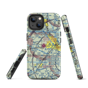 Beaumont Municipal Airport (BMT) VFR Sectional  Tough iPhone Case