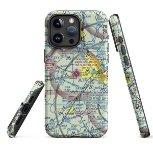 Beaumont Municipal Airport (BMT) VFR Sectional  Tough iPhone Case