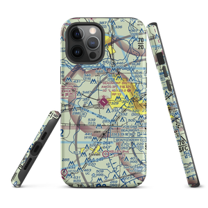 Beaumont Municipal Airport (BMT) VFR Sectional  Tough iPhone Case