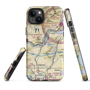 Beaux Ranch Field (1ID3) VFR Sectional  Tough iPhone Case