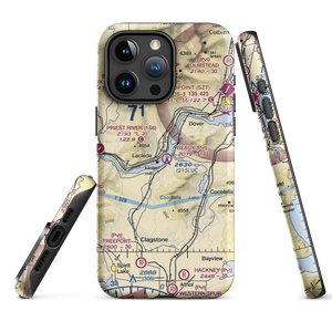 Beaux Ranch Field (1ID3) VFR Sectional  Tough iPhone Case