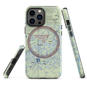 Beaver Airport (WBQ) VFR Sectional  Tough iPhone Case