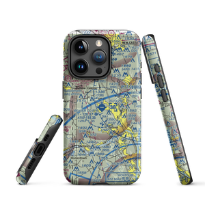 Beaver County Airport (BVI) VFR Sectional  Tough iPhone Case