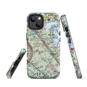 Beaver Dam Airpark (VA33) VFR Sectional  Tough iPhone Case