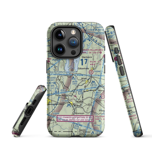 Beaver Lake Seaplane Base (10MA) VFR Sectional  Tough iPhone Case