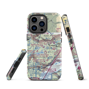 Beaver Lake Seaplane Base (D71) VFR Sectional  Tough iPhone Case