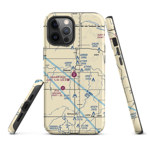 Beaver Municipal Airport (K44) VFR Sectional  Tough iPhone Case