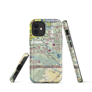 Beaver Oaks Airport (OR66) VFR Sectional  Tough iPhone Case