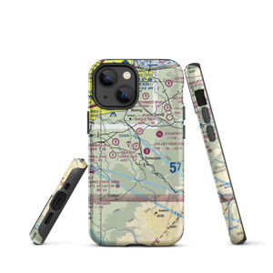 Beaver Oaks Airport (OR66) VFR Sectional  Tough iPhone Case