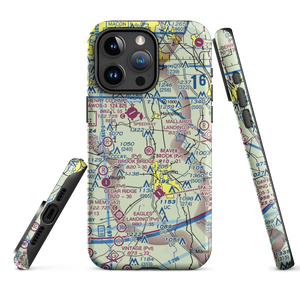 Beaverbrook Aerodrome (10GA) VFR Sectional  Tough iPhone Case