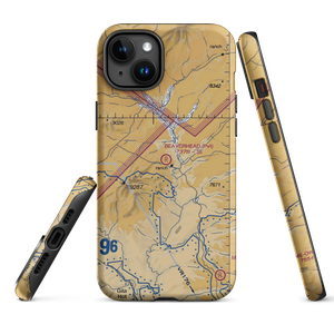 Beaverhead Airstrip (13NM) VFR Sectional  Tough iPhone Case