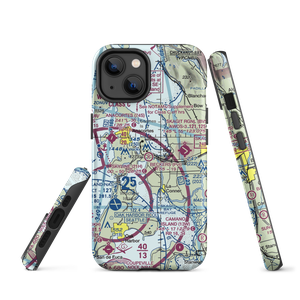 Becker's Landing Airport (WN18) VFR Sectional  Tough iPhone Case