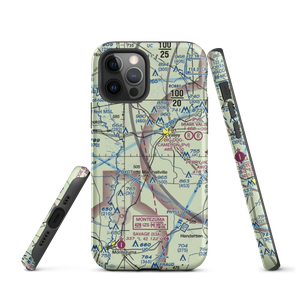 Beckley Farms Airport (1GE4) VFR Sectional  Tough iPhone Case
