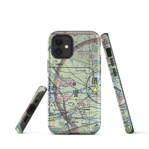 Becks Grove Airport (K16) VFR Sectional  Tough iPhone Case