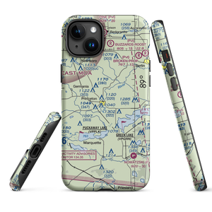 Bed-Ah-Wick Field (1WI3) VFR Sectional  Tough iPhone Case