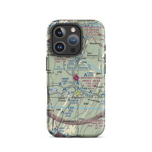Bedford County Airport (HMZ) VFR Sectional  Tough iPhone Case