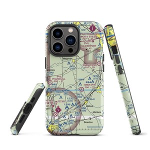 Bee Creek Airport (34TE) VFR Sectional  Tough iPhone Case