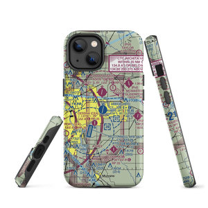 Beech Factory Airport (BEC) VFR Sectional  Tough iPhone Case