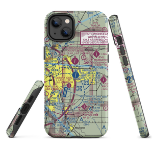 Beech Factory Airport (BEC) VFR Sectional  Tough iPhone Case