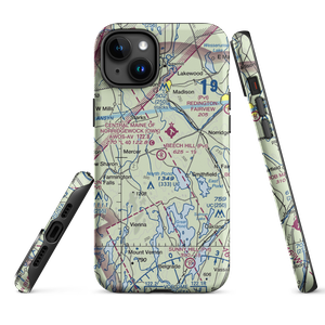 Beech Hill Airport (04ME) VFR Sectional  Tough iPhone Case