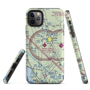 Beeville Municipal Airport (BEA) VFR Sectional  Tough iPhone Case
