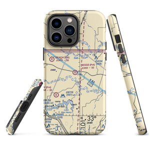 Beggs Ranch Airport (9TX6) VFR Sectional  Tough iPhone Case