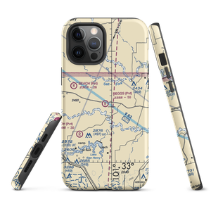 Beggs Ranch Airport (9TX6) VFR Sectional  Tough iPhone Case