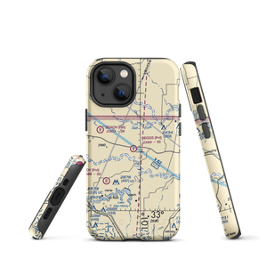 Beggs Ranch Airport (9TX6) VFR Sectional  Tough iPhone Case