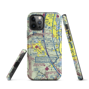 Beggs Ranch/Aledo/ Airport (TX15) VFR Sectional  Tough iPhone Case