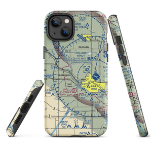 Behrens Airstrip (NA30) VFR Sectional  Tough iPhone Case