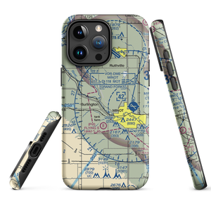 Behrens Airstrip (NA30) VFR Sectional  Tough iPhone Case