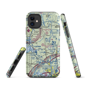 Belcher Airpatch Airport (0LA3) VFR Sectional  Tough iPhone Case