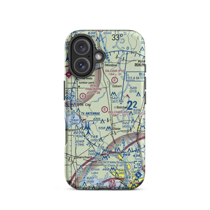 Belcher Airpatch Airport (0LA3) VFR Sectional  Tough iPhone Case