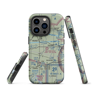 Belcher Airport (SN28) VFR Sectional  Tough iPhone Case