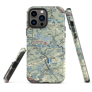 Belcher Regional Airport (57KY) VFR Sectional  Tough iPhone Case